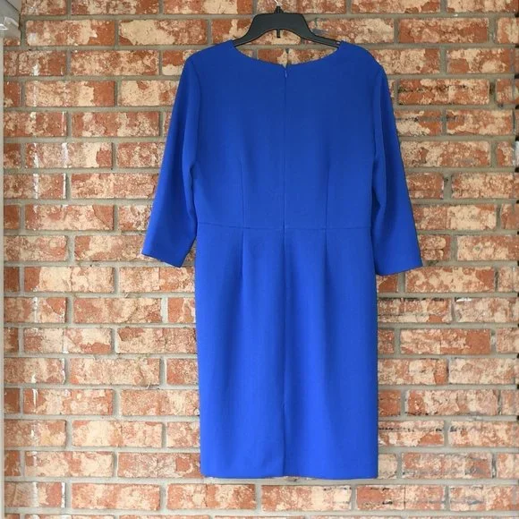 TAHARI Blue Dress - Picture 3 of 6